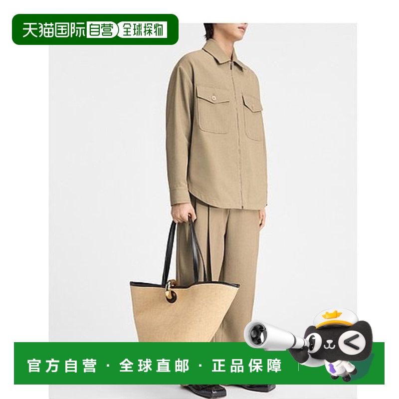 香港直邮Jacquemus 拉链衬衫式夹克 236BL102-1629