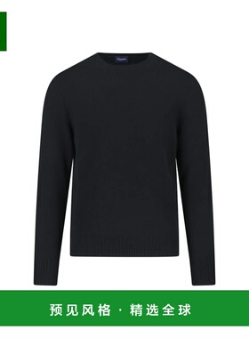 香港直邮DRUMOHR 男士针织衫 D7K103L690 AW2025 黑色 Cashmere S
