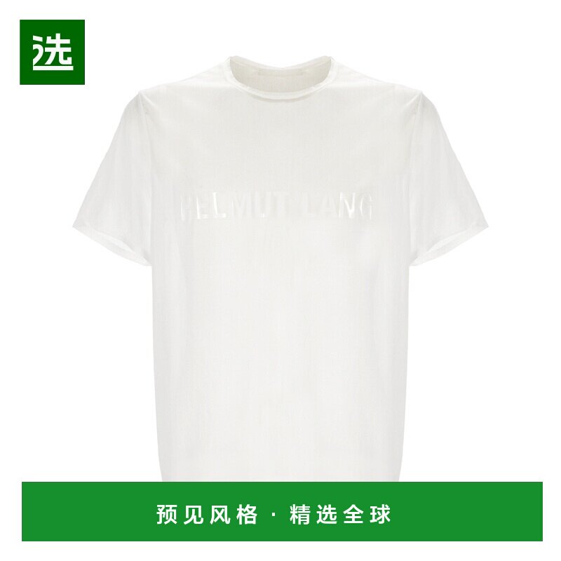 香港直邮HELMUT LANG 女士衬衫 O04HM501100 AW2024 白色 透明徽