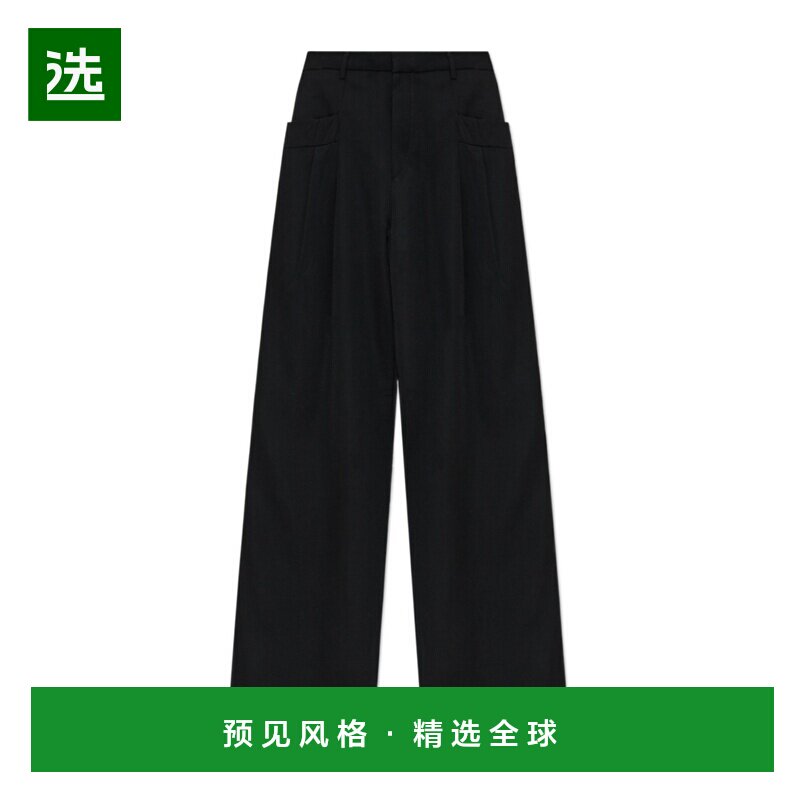 1h可退 香港直邮R13 女士休闲裤 R13WR497R629ABLACK AW2025 黑色