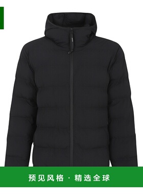 香港直邮ASPESI 男士外套 5I14L58901241 AW2025 黑色 连帽棉服