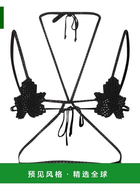 1h可退 香港直邮ANDREĀDAMO 女士 上衣 black黑色 舒适时尚