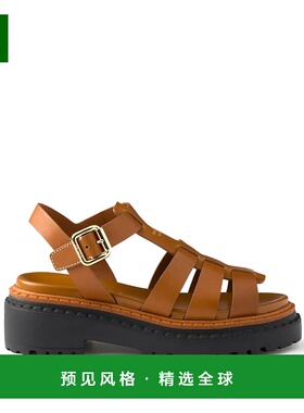 1h可退 香港直邮Prada 普拉达 女士 扣環籠式涼鞋 1X923NF0557V6