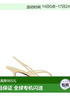 1h可退 香港直邮NEOUS 女士 SHAMALI 奶油色皮质凉鞋 00344N22