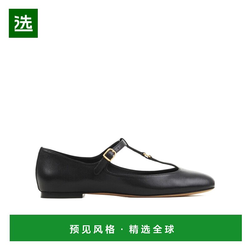 香港直邮Chloe 圆头平底芭蕾舞鞋 C24A02NNP正品时尚休闲百搭舒适