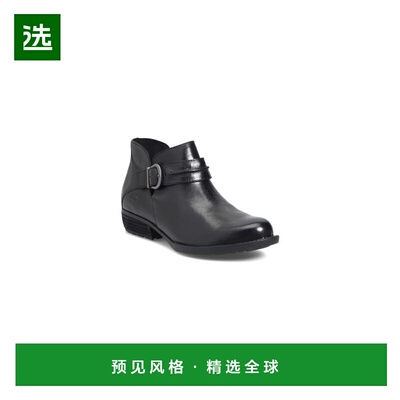 【美国直邮】Born女士时装靴圆头拉链真皮潮流时尚透气百搭通勤女