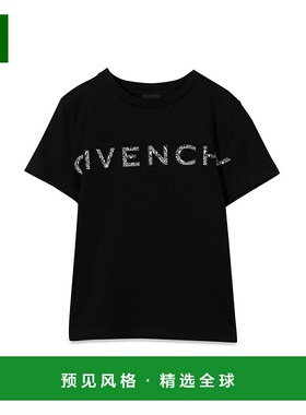 欧洲直邮GIVENCHY 男童T恤H25382K09B纪梵希