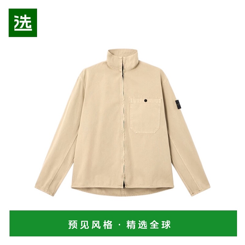 香港直邮Stone Island 拉链衬衫外套 L1S151200014S0184