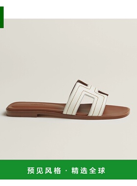 1h可退 欧洲直邮HERMES 爱马仕 25秋冬 H242142Z 90 女士 平底凉