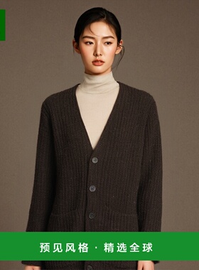 韩国直邮OUR LEGACY COLOSSAL 开衫 威尔士黑色 羊毛开襟衫 W4233