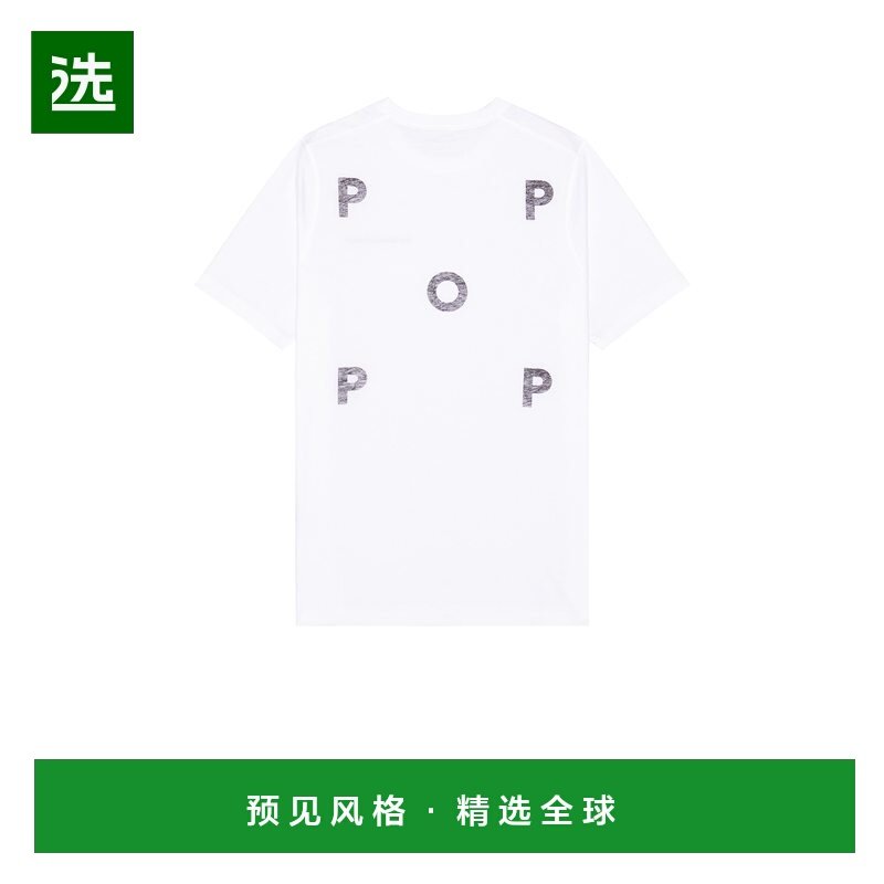 1h可退 香港直邮POP TRADING COMPANY 男士 Inside 徽标T恤 POPSS,男装,T恤,淘宝优惠券,粉丝福利购,淘宝优惠卷
