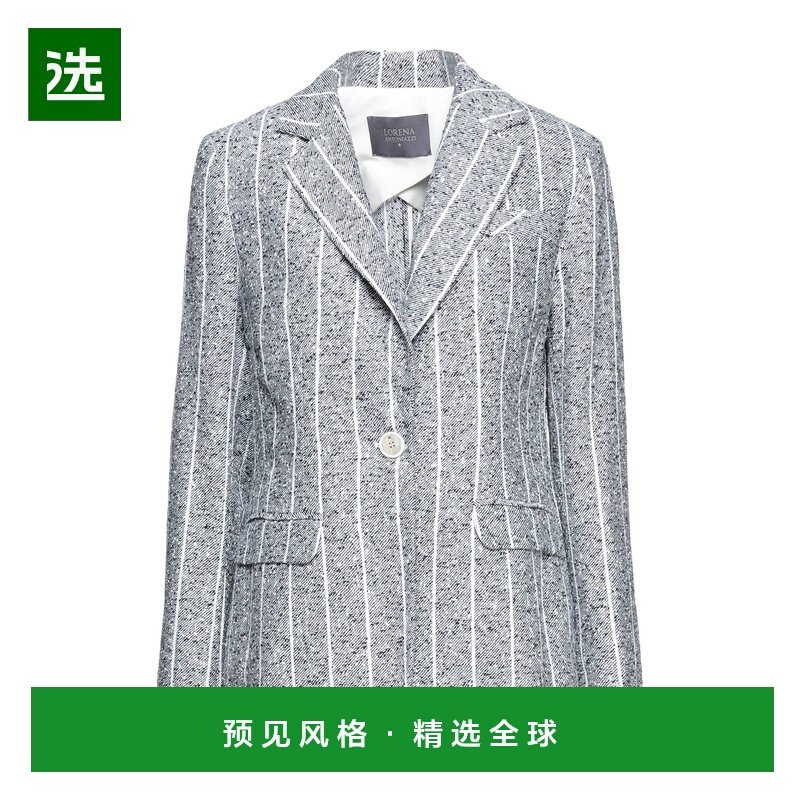 1h可退 香港直邮Lorena Antoniazzi 女士 西装外套 blue蓝色 舒适,女装/女士精品,西装,淘宝优惠券,粉丝福利购,淘宝优惠卷