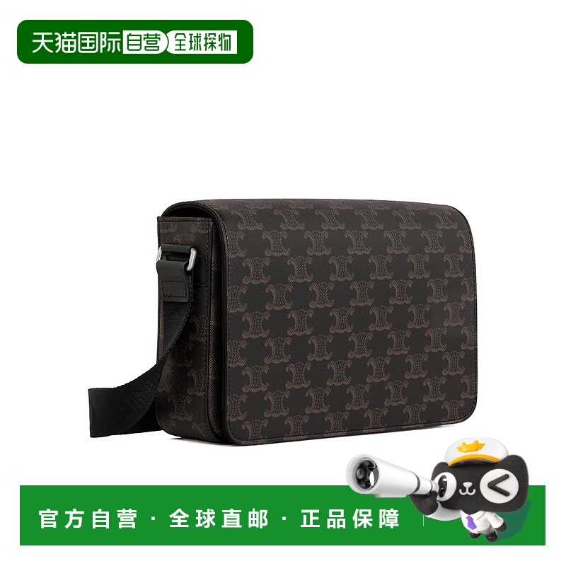 香港直邮Celine 思琳 男士 翻盖斜跨包 111592ETH
