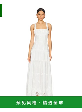 1h可退 香港直邮Weworewhat 女士 收腰中长连衣裙 WWD17801