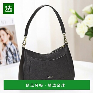 欧洲直邮Lauren Ralph Lauren 拉夫劳伦女士品牌徽标单肩斜挎包