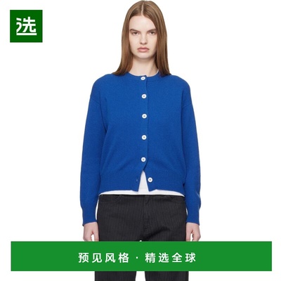 1h可退 香港直邮DAUGHTER 女士 蓝色 Ada Crewneck 开衫 HKN03901