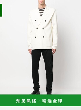 香港直邮DRUMOHR 男士夹克 D1D461N115 AW2025 白色 双排扣西装夹