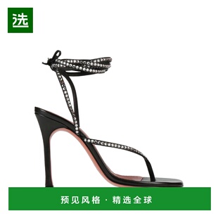 1h可退 香港直邮Amina Muaddi 女士 人字拖 black黑色 舒适时尚