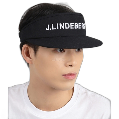 韩国直邮J.LINDEBERG 维克托遮阳板 (GMAC08259-9999) 腰带/帽子