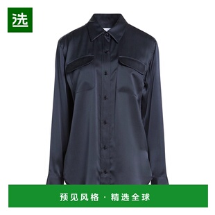 1h可退 香港直邮EQUIPMENT 女士 Blouses 真丝衬衫 blue蓝色 舒适