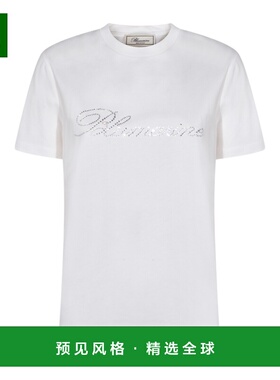 香港直邮BLUMARINE 女士T恤 2T130AC9916 SS2026 白色 短袖T恤