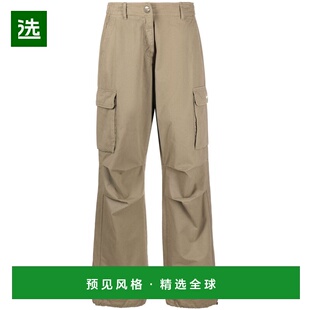 香港直邮COPERNI 女士休闲裤 COPP40204KHAKI