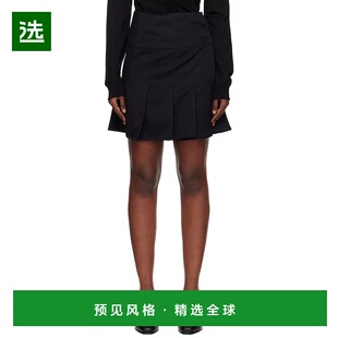 1h可退 香港直邮Our Legacy 女士 黑色 Girdle 短裙 W4254GCa字裙