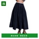 潮流时尚 1h可退 舒 女士 半身裙褶皱休闲百搭 美国直邮 maje
