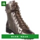 美国直邮 Alexandre Birman 1h可退 Clarita 绗缝真皮战斗靴