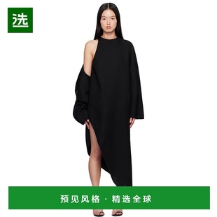 黑色 Wool Gazar 1h可退 大衣 女士 Wrap AA9M1047 香港直邮Alaïa