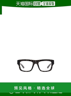 香港直邮Alexander McQueen 徽标平光镜 AM0452O