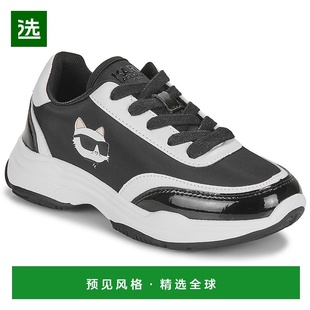 Z30309 卡尔拉格斐 09B 女孩鞋 欧洲直邮Karl 低帮板鞋 Lagerfeld