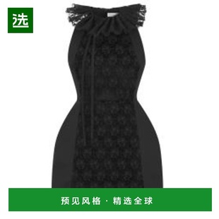 香港直邮Dior 551R07A5522 提花天鹅绒连衣裙