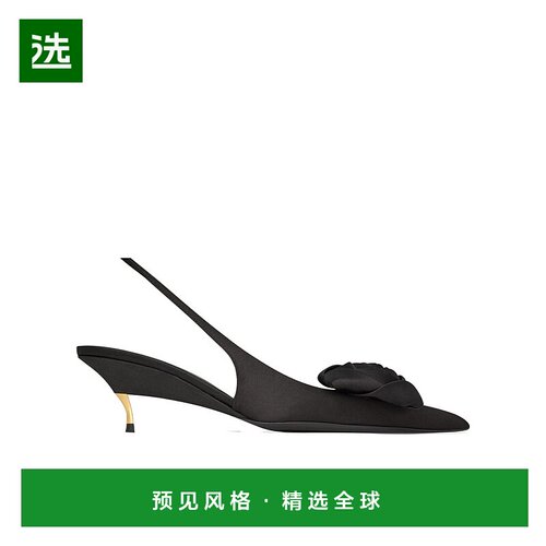 香港直邮Saint Laurent 露跟高跟凉鞋 8476609QNAG