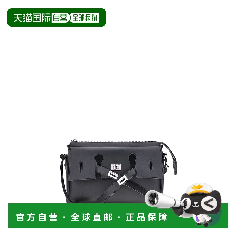 1h可退 香港直邮Balenciaga 巴黎世家 男士 BEL AIR 小号拉链斜挎