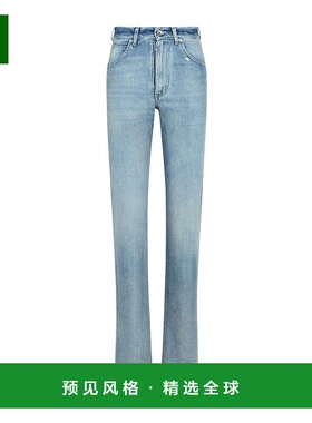 香港直邮Maison Margiela 腰带环牛仔裤直筒裤 S51LA0177S30383