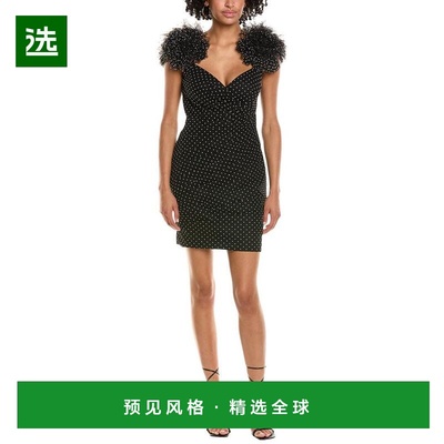 1h可退 【美国直邮】ML Monique Lhuillier Peyton 迷你连衣裙 女