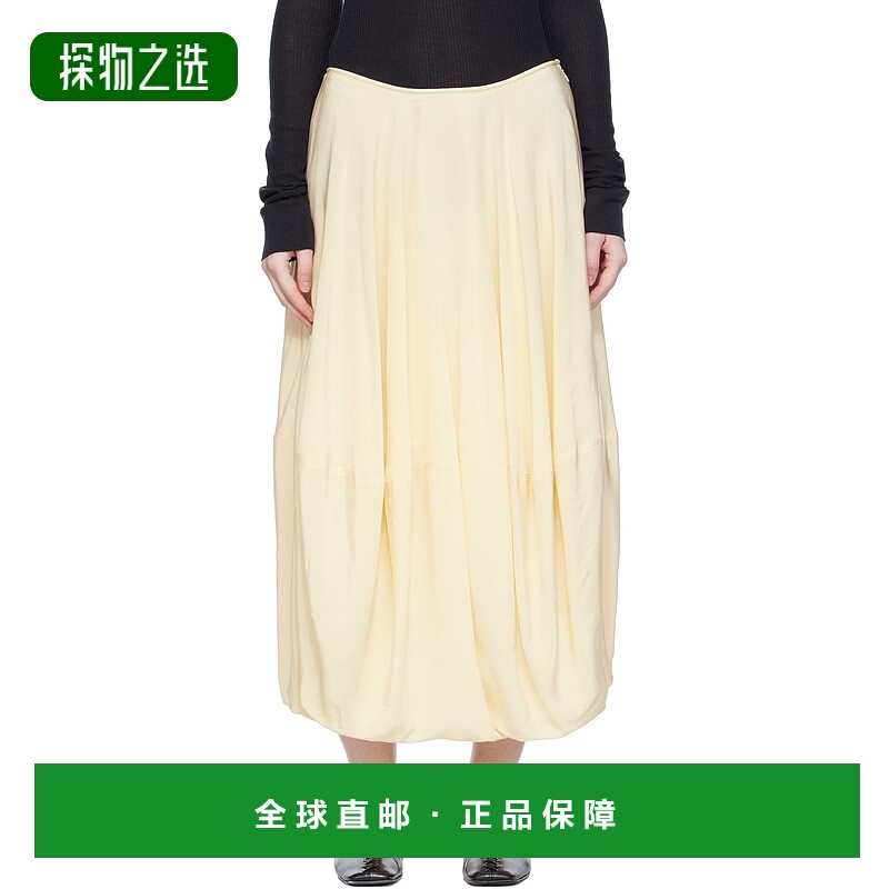 香港直邮Lemaire 女士 灰白色 Balloon 半身裙 SK1053LF1446