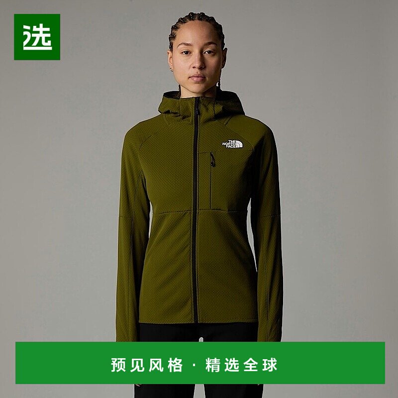 欧洲直邮北面女士 FUTUREFLEECE™ Summit Series™ 全拉链连帽