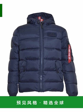 1h可退 香港直邮Alpha Industries 男士 ALPHA INDUSTRIES 蓝色外