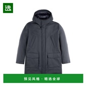 黑色 香港直邮FAY 连帽羽绒 NAM33490550VAQU807 AW2024 男士 外套