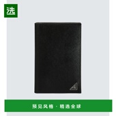 香港直邮Prada 普拉达 男士 1h可退 Billfold 皮革带Logo钱包