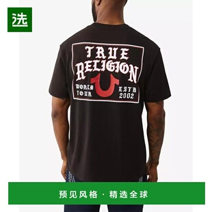 1h可退 【美国直邮】true religion 男士 上装T恤短袖