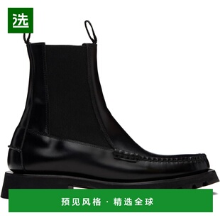 香港直邮Hereu 男士 黑色 Alda 切尔西靴 MFALDS black黑色 舒适