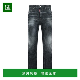 香港直邮Dsquared2 S74LB1725S30357 直筒牛仔裤