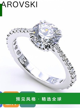 SWAROVSKI 戒指2022AW女士戒指9号Constella银5645250