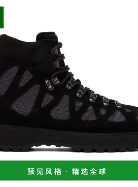 1h可退 香港直邮Diemme 男士 黑色 & 灰色 Roccia Vet 踝靴 DI23F