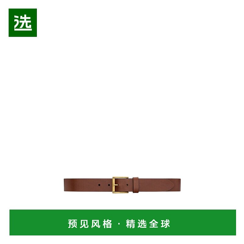 香港直邮Saint Laurent 摩托车腰带 806223AACU5牛皮皮带