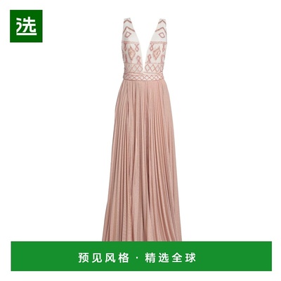 1h可退 香港直邮Elisabetta Franchi 女士 长款连衣裙 pink粉色