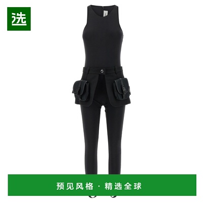 香港直邮COPERNI 女士连体裤 COPCO16F5039BLK AW2026 黑色 Belt